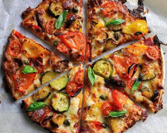 Vegetariana — Zucchini · capsicum · tomato · basil
