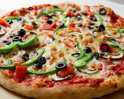Supreme — Capsicum · olives · mushroom · onion